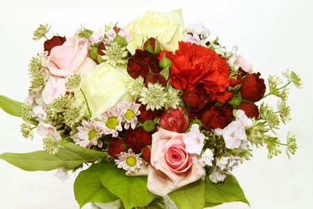 Bouquet, professional bunch of beautiful flowersの写真素材