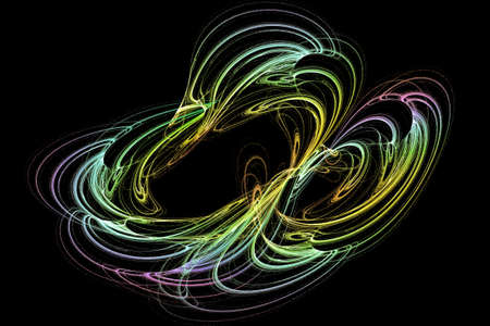 Computer generated colorful abstract background.の写真素材