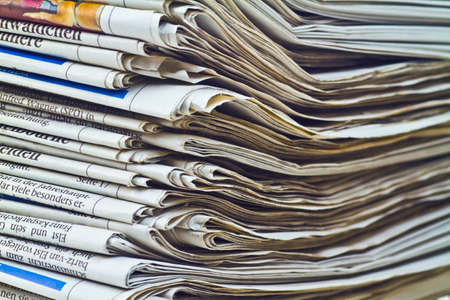 Image of a stack of newspaper 