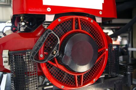 Inside of a fire truck - firefighter accessory