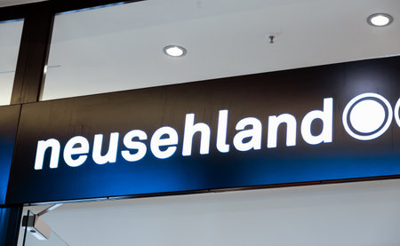 WETZLAR, GERMANY, 29 August, 2017: Fielmann store. NEUSEHLAND is the largest optical chain in...