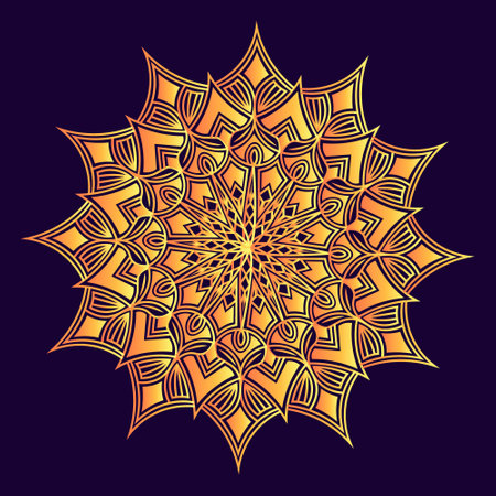 arabesque geometric decorative golden pattern background design of islamic moroccan texture illustrationのイラスト素材