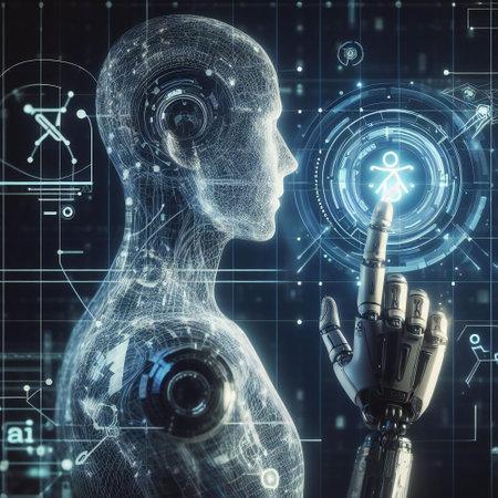 Design of futuristic communication with AI technologyの素材