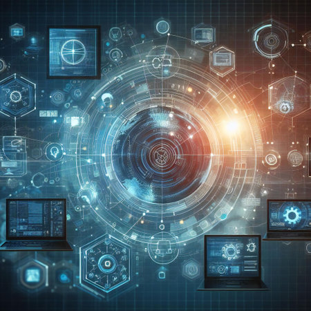 System development in digital ai technological network connectionの素材