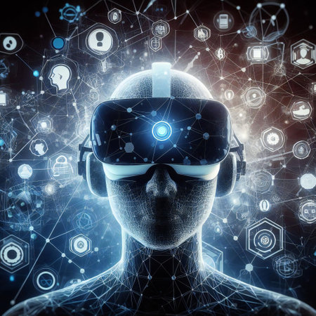 Creative design of cerebral realms AI driven virtual reality designの素材