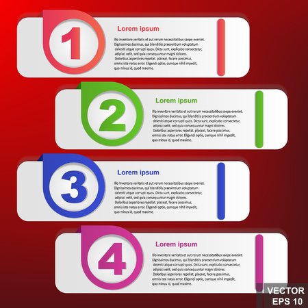 Infographics. Template for business. For your design.のイラスト素材