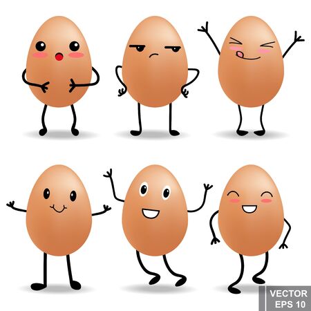 Eggs. Set. Happy easter. For your design.のイラスト素材