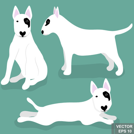 Dog. A pet. Vector illustration. The icon. For your design.のイラスト素材