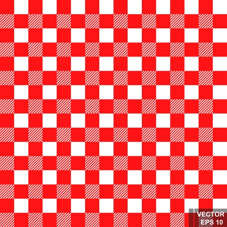 Abstract texture. Red napkin. Square. For your designのイラスト素材