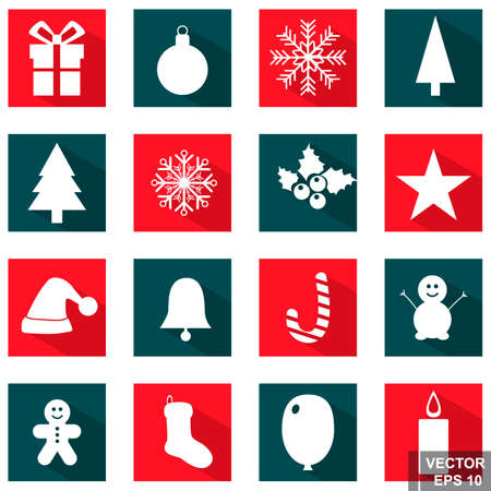 Set. Snowflakes. Icon. For your design. New Year's and Christmas.のイラスト素材