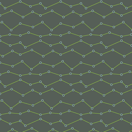Line graph pattern medern designのイラスト素材