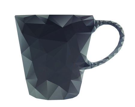 Brown mug polygon modern design trendy in 2014.
のイラスト素材