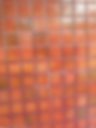 Natural bright blurred background of red brick.の写真素材