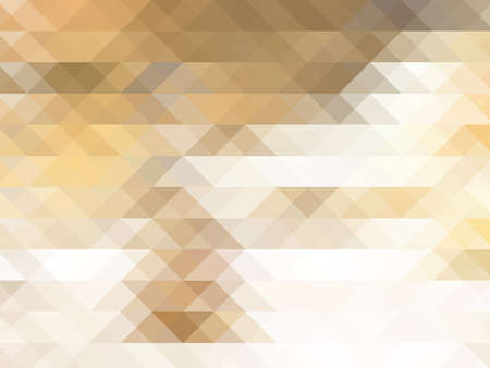 Retro mosaic pattern of geometric texture from triangle shapes, abstract background illustration.の写真素材