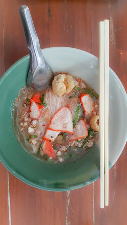 Noodle with meat