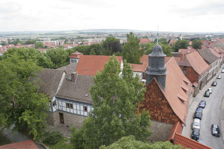 Muehlhausen Thueringen, Germanyの写真素材