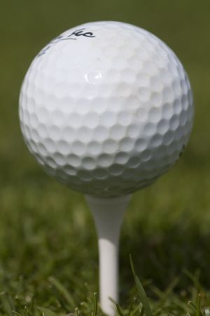 Playing golfの写真素材