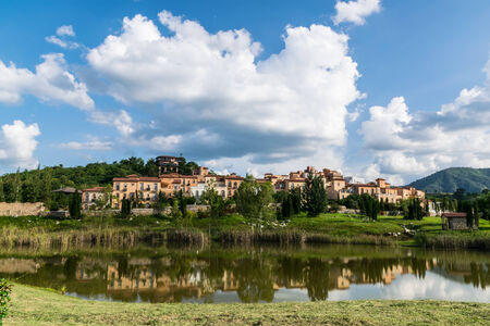 Mountain villageの写真素材