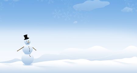 Snowmanの写真素材
