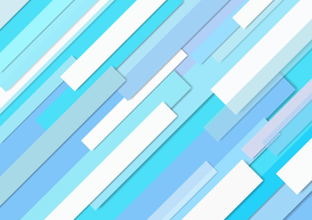 Abstract blue background material combined with diagonal rectangles, vector illustrationのイラスト素材