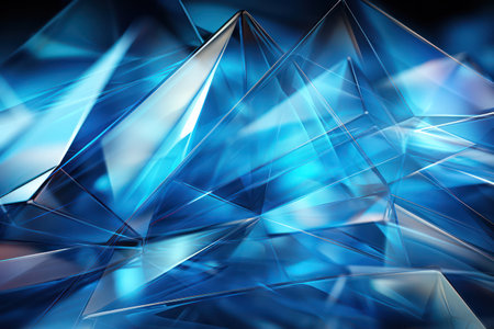 blue crystal backgroundの素材