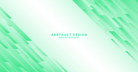 Abstract green background material composed of green diagonal linesのイラスト素材