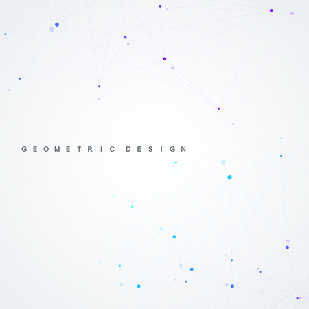 Global network connections with points and lines. Internet connection background. Abstract connection structure. Polygonal space background. Vector illustration.のイラスト素材
