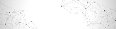 Global network connection concept. Big data visualization. Social network communication in the global computer networks. Internet technology. Business. Science. Illustrationの写真素材