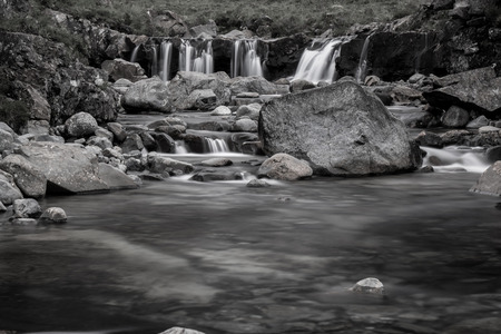The Fairy Pools, Skye, Scotlandの写真素材