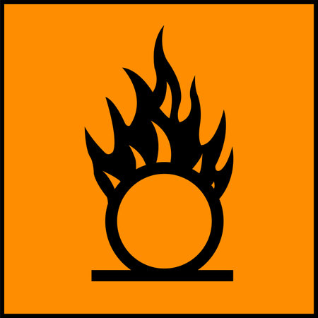 Oxidizing Symbol Signのイラスト素材