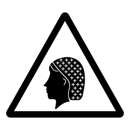 Hair Net Symbol Sign,Vector Illustration, Isolated On White Background Label. EPS10のイラスト素材