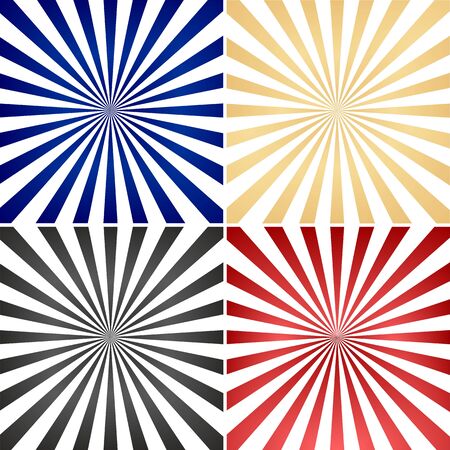 Four backgroundsのイラスト素材