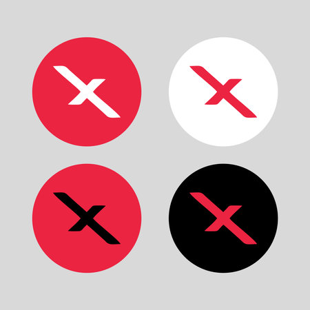 A set of options for checkmark buttons. Designed for websites, mobile apps and other developers.のイラスト素材
