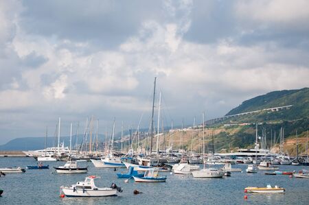 26 july 2016-vibo marina-italy-The beautiful marina of the city of vibo  Marina in Calabria,italyのeditorial素材
