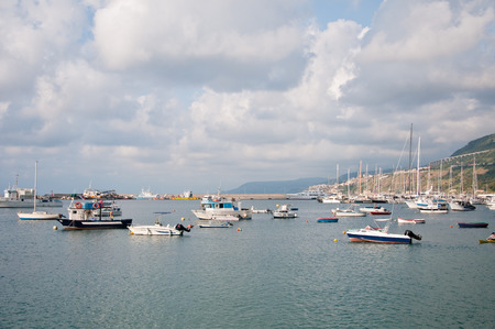 26 july 2016-vibo marina-italy-The beautiful marina of the city of vibo  Marina in Calabria,italyのeditorial素材