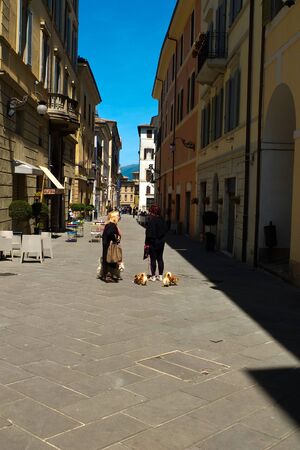 scenic roads in Spoletoのeditorial素材