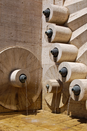 Cascade,Famous Place, Circle, Shape, Stone Material, Yerevanのeditorial素材