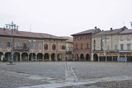 20 jun-2010-lodi-italy-The historical center of lodi, a small city near Milan.Italyのeditorial素材