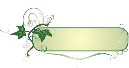 Ivy. Decor. Vectorのイラスト素材