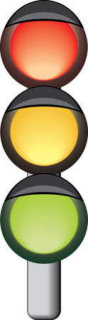 Traffic-light. Vectorのイラスト素材