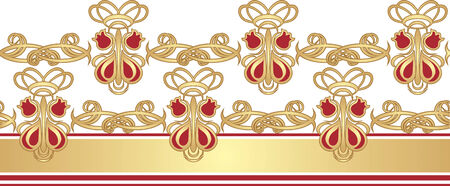 Gothic ornament for frame. Vectorのイラスト素材