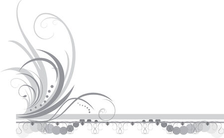 Border with ornament. Titleのイラスト素材