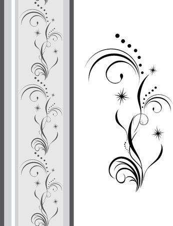 Decorative element for design of ribbonのイラスト素材