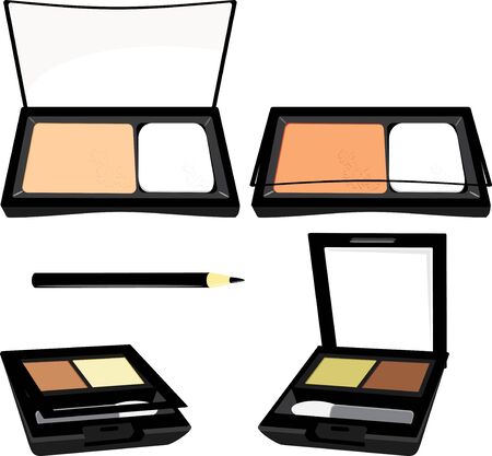 Decorative cosmeticのイラスト素材