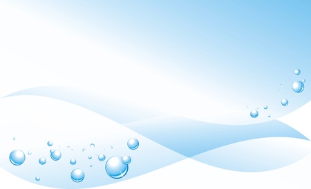 Drops on the abstract background. Bannerのイラスト素材