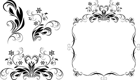 Decorative elements for designのイラスト素材