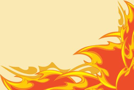 Abstract fiery backgroundのイラスト素材