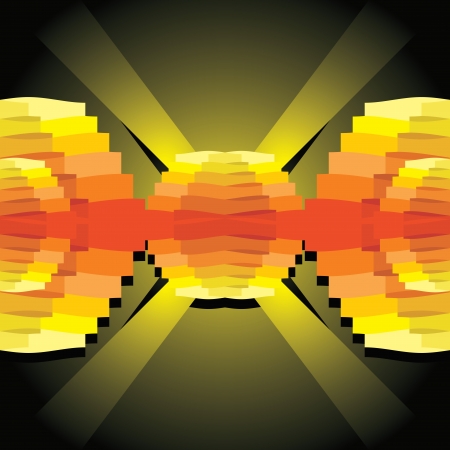 Abstract shining backgroundのイラスト素材