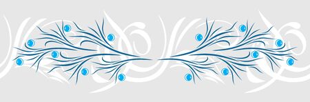 Decorative border. Vintage designのイラスト素材