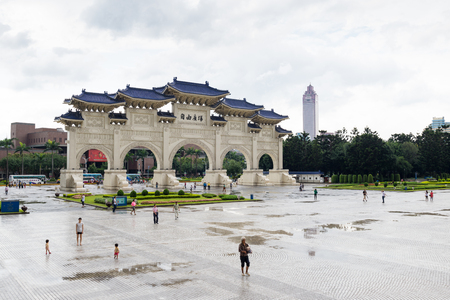 Chiang Kai Shek memorial hall, Taiwanのeditorial素材